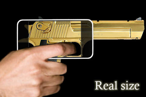 rgDesert Eagle 50AE Gold : Real Guns screenshot 2