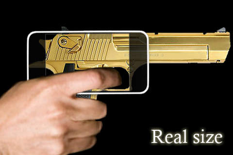 【免費生活App】rgDesert Eagle 50AE Gold : Real Guns-APP點子