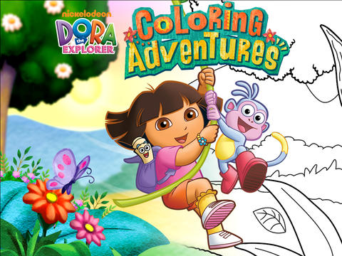 Dora the Explorer Coloring Adventures