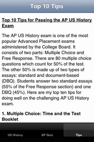 US AP History Exam Prep screenshot 4