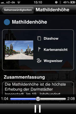 Darmstadt audioguide (GER) screenshot 4