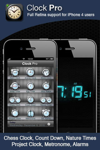 【免費工具App】Clock Pro Free - Alarms, Clocks & Alarm Clock-APP點子