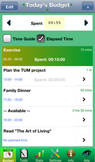 免費下載生產應用APP|TUM Time Budget app開箱文|APP開箱王