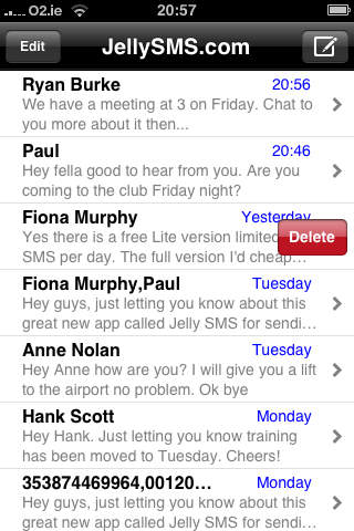 VoipCheap.com SMS screenshot 4