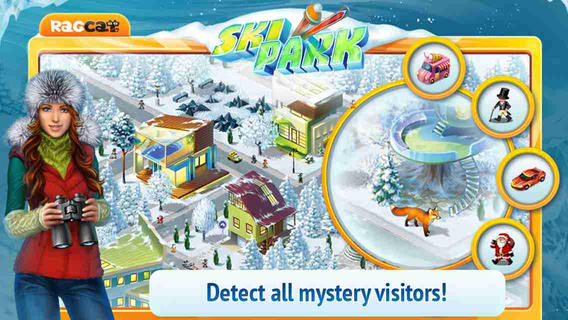 【免費遊戲App】Ski Park: Build Resort and Find Objects!-APP點子