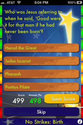 Bible Trivia screenshot 2