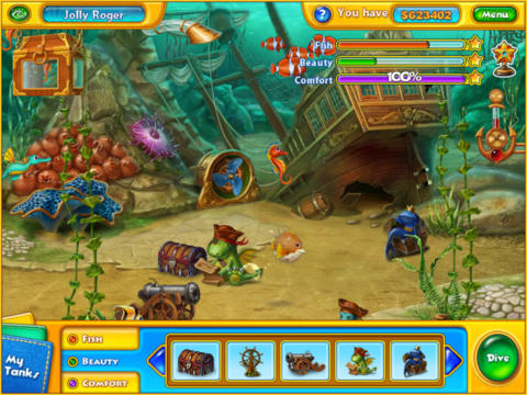 Fishdom H2O: Hidden Odyssey HD (Premium) screenshot 3