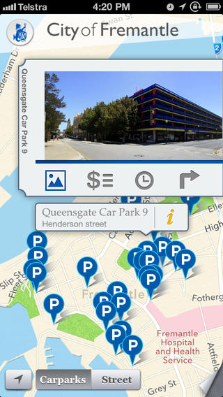 【免費交通運輸App】Fremantle Parking-APP點子