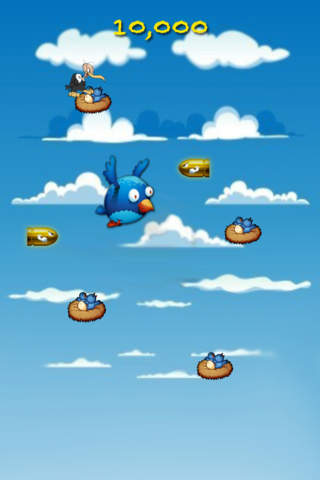 Birdie Blue SKY ! BlueBird Adventure screenshot 3