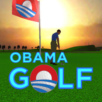 Obama Golf Around The World - Fly Worldwide Golfing on the Tax Payer Dime LOGO-APP點子