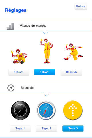 iMcDo - La boussole à Burgers ! screenshot 4
