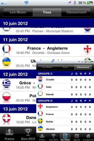 l'Euro 2012 Les Blues screenshot 4