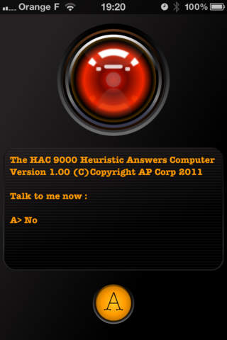 【免費娛樂App】HAC 9000 theHeuristic Answers Computer-APP點子