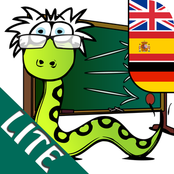 Reading Game LITE (Languages: English, Spanish, German) with Pronunciation  - Learning with Fun for Children presented by Snakestein 遊戲 App LOGO-APP開箱王
