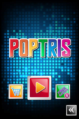 Poptris - The Fun Fast Action Pop Game FREE screenshot 4