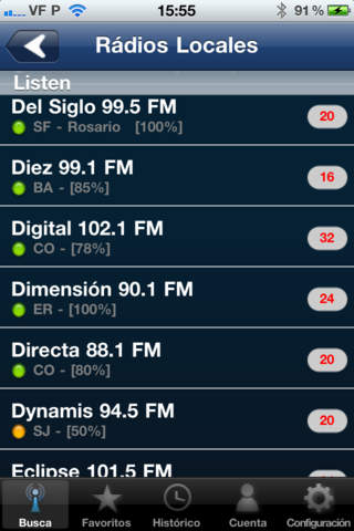 A1 Radios de Argentina screenshot 2