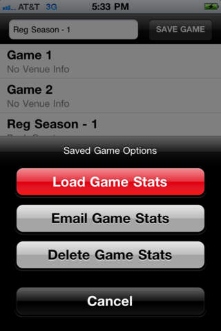 Hoops My Stats screenshot 2