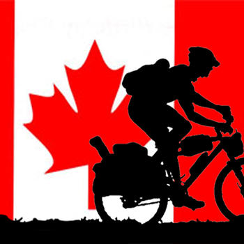 Le Canada à vélo - 16 000 Km d'est en ouest (Livre Photo HD - par Bertrand Lemeunier) LOGO-APP點子