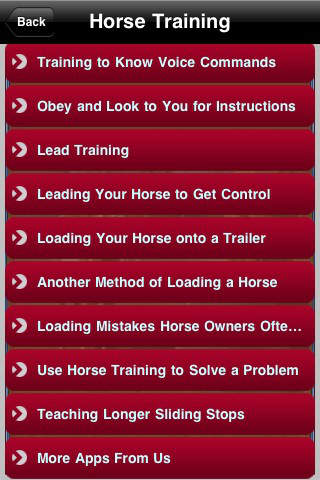 Horse Training - Beginners Guide To Becoming A Horse Trainer screenshot 3