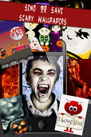 Halloween - Grußkarten & Wallpapers screenshot 2
