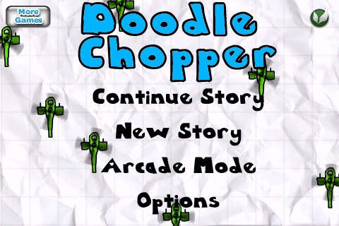 【免費遊戲App】Doodle Chopper-APP點子