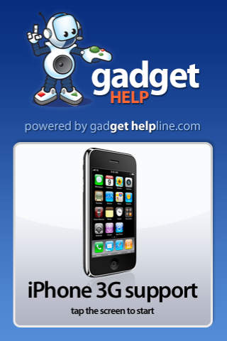 Gadget Help for iPhone 3G screenshot 4