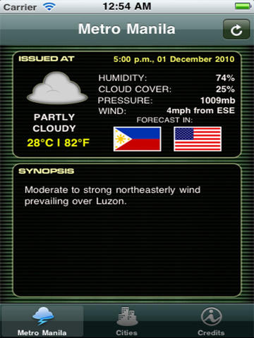 【免費新聞App】Pinoy Weather-APP點子