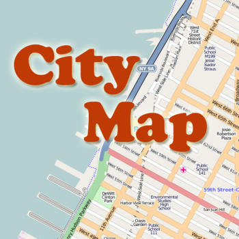 Honolulu City Map with Guides and POI LOGO-APP點子