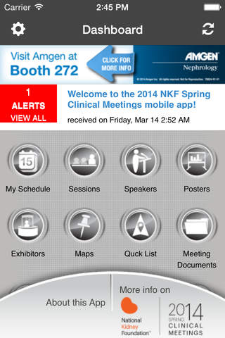 National Kidney Foundation 2014 Spring Clinical Meetings screenshot 2