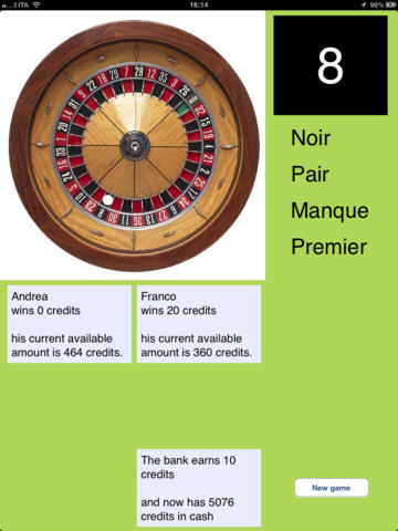 Roulette screenshot 2