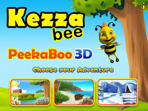 Kezza bee PeekaBoo 3D for iPad