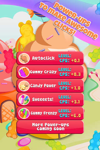 Sweet Gummy Bear Clickers - Fun Smashing Dash Challenge screenshot 3
