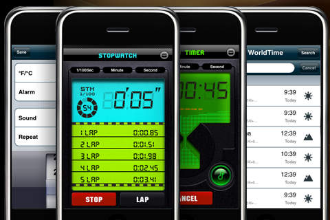 EZ Clock (for iOS 4) screenshot 4