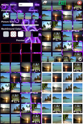 Mosaic - Make Mosaic with your Pics & Photos screenshot 4