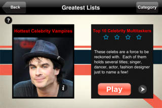 VH1 Greatest Lists Screenshot 2