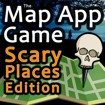 The Map App Game - Scary Places Edition LOGO-APP點子