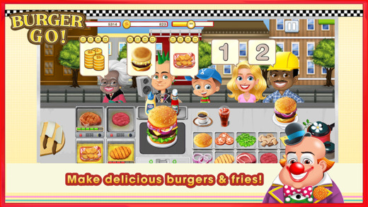 Burger Go - Free New Cool And Fun Casual Time Management Burger Maker Cooking Game