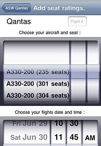 ASW Qantas screenshot 4