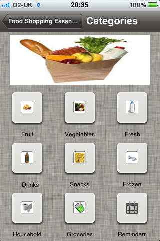 Food Shopping Essentials! screenshot 2