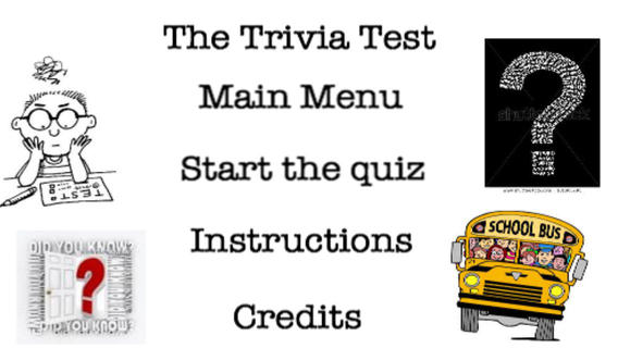 The Trivia Test