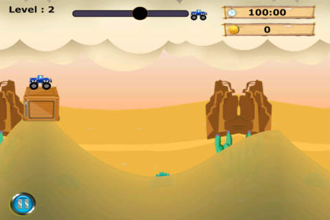 Monster Truck Dune Buggy Chase - Cool Sand Racing Mania PRO screenshot 2