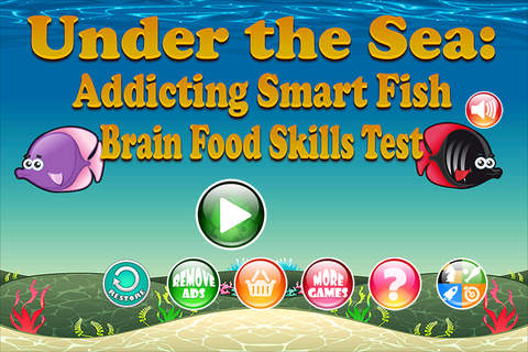 Under the Sea: Addicting Smart Fish Brain Food Skills Test screenshot 4