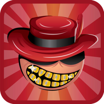 Afro Pimp - PRO Comic Pic Creator with Bling Teeth, Cap & More LOGO-APP點子