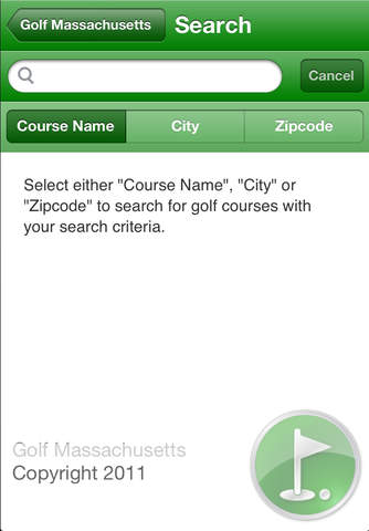 Golf Massachusetts screenshot 3