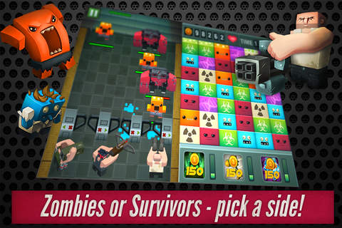 Zombie Puzzle Invasion screenshot 2