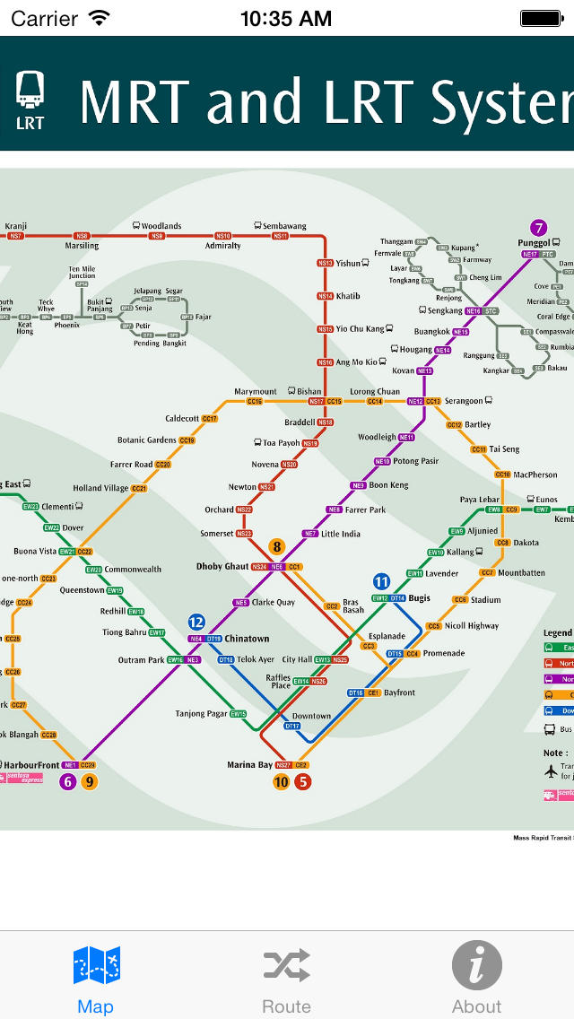 App Shopper: Singapore MRT LRT Offline Free