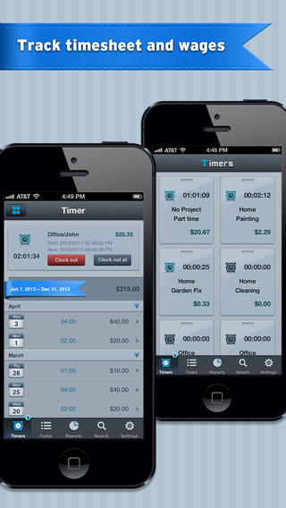 Worktime Tracker Pro – Time Tracking Timesheet and Billing Manager