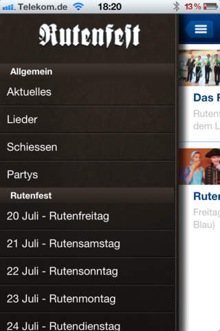 Rutenfest screenshot 2