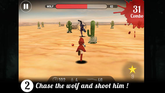 免費下載遊戲APP|Red Revenge : 冲刺并向奔跑的野狼射击 - 小红帽的真实故事 app開箱文|APP開箱王