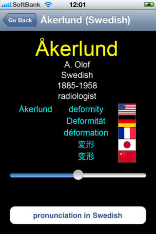 foreign names in medicine screenshot 2
